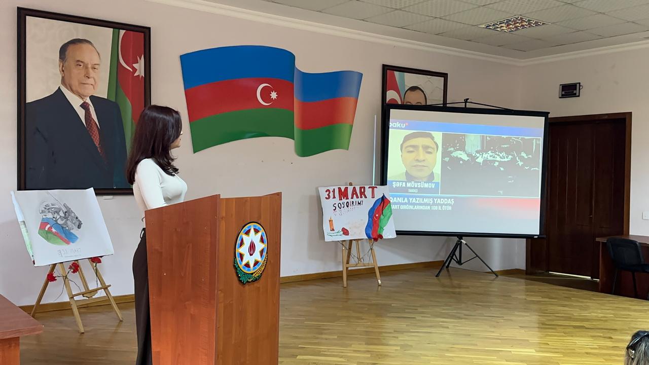 Mart Soyqırımı ilə bağlı tədbir keçirildi.