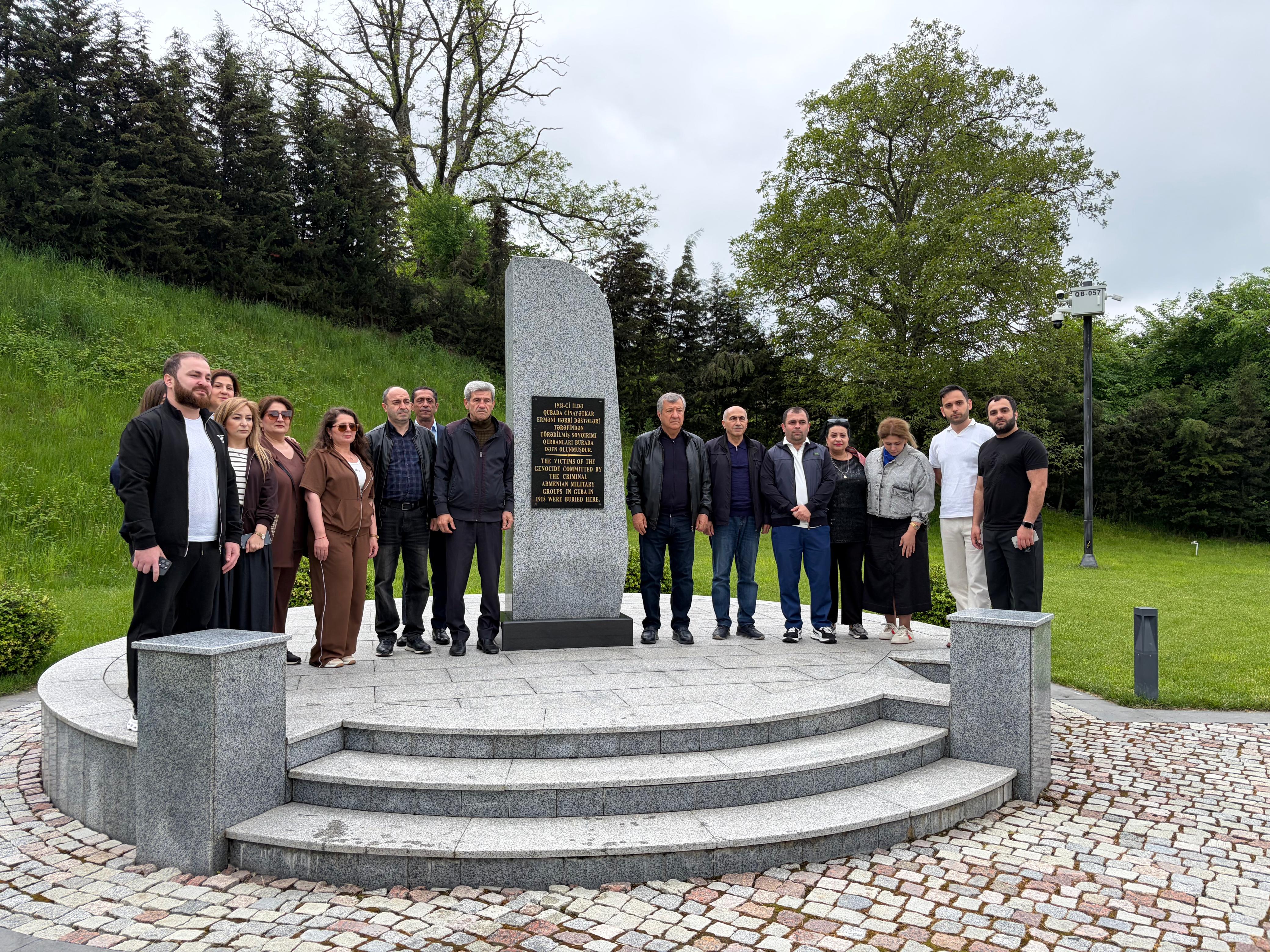 Bakı Texniki Kollecinin müəllimləri Quba Soyqırımı Memorial Kompleksini ziyarət etdilər.